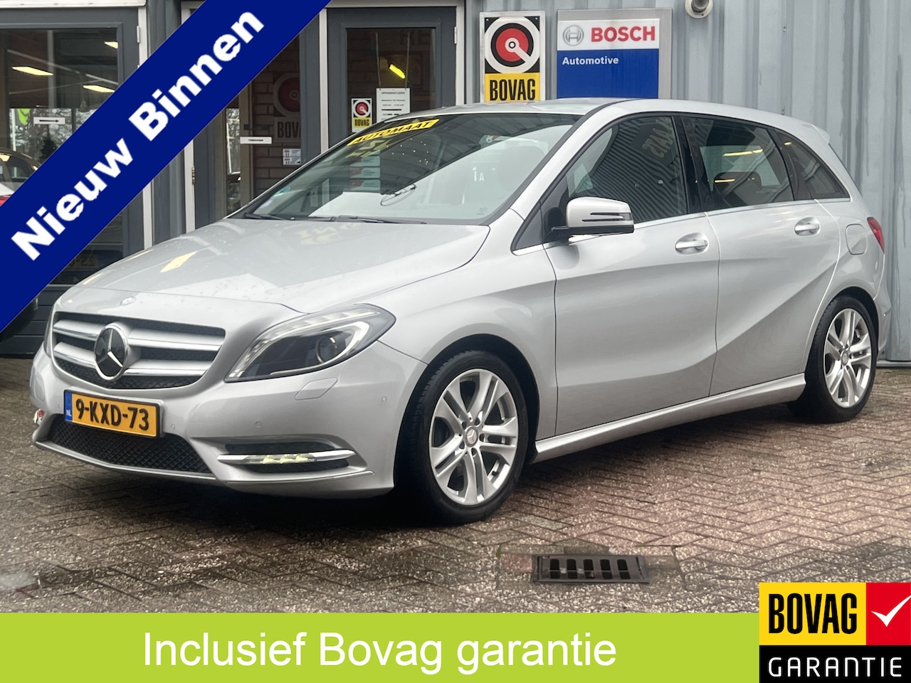 Mercedes-Benz B-klasse - 180 Ambition | AUTOMAAT | EERSTE EIGENAAR | NAVIGATIE | TREKHAAK | - AutoWereld.nl