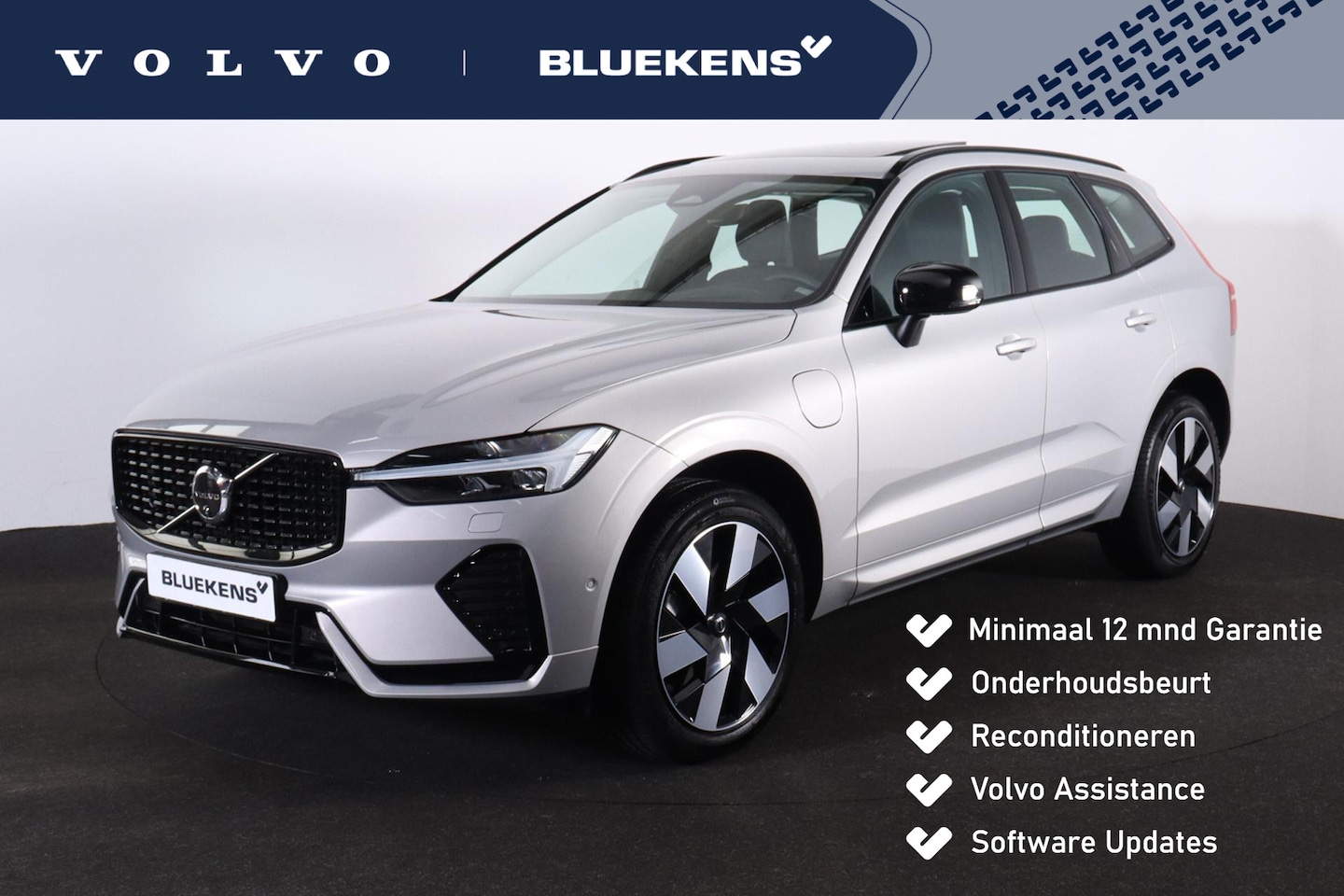 Volvo XC60 - Recharge T6 AWD Ultimate Dark - Panorama/schuifdak - IntelliSafe Assist & Surround - 360° - AutoWereld.nl