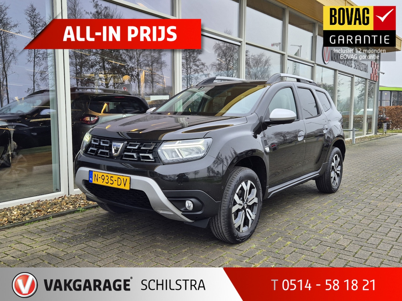 Dacia Duster - 1.0 TCe Bi-Fuel Prestige | Clima | Navi | Camera | Android/Apple Carplay - AutoWereld.nl