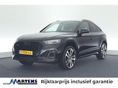 Audi Q5 Sportback - 50 TFSI e 299pk 2x S-Line Black Edition Trekhaak Camera Stoelverwarming Led Navigatie