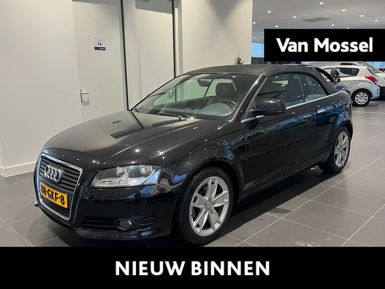 Audi A3 Cabriolet - 1.8 TFSI Ambition Pro Line | 1e-Eig. | Orig. NL | 83.425km!! | Camel Leder | 17'' Velgen | - AutoWereld.nl