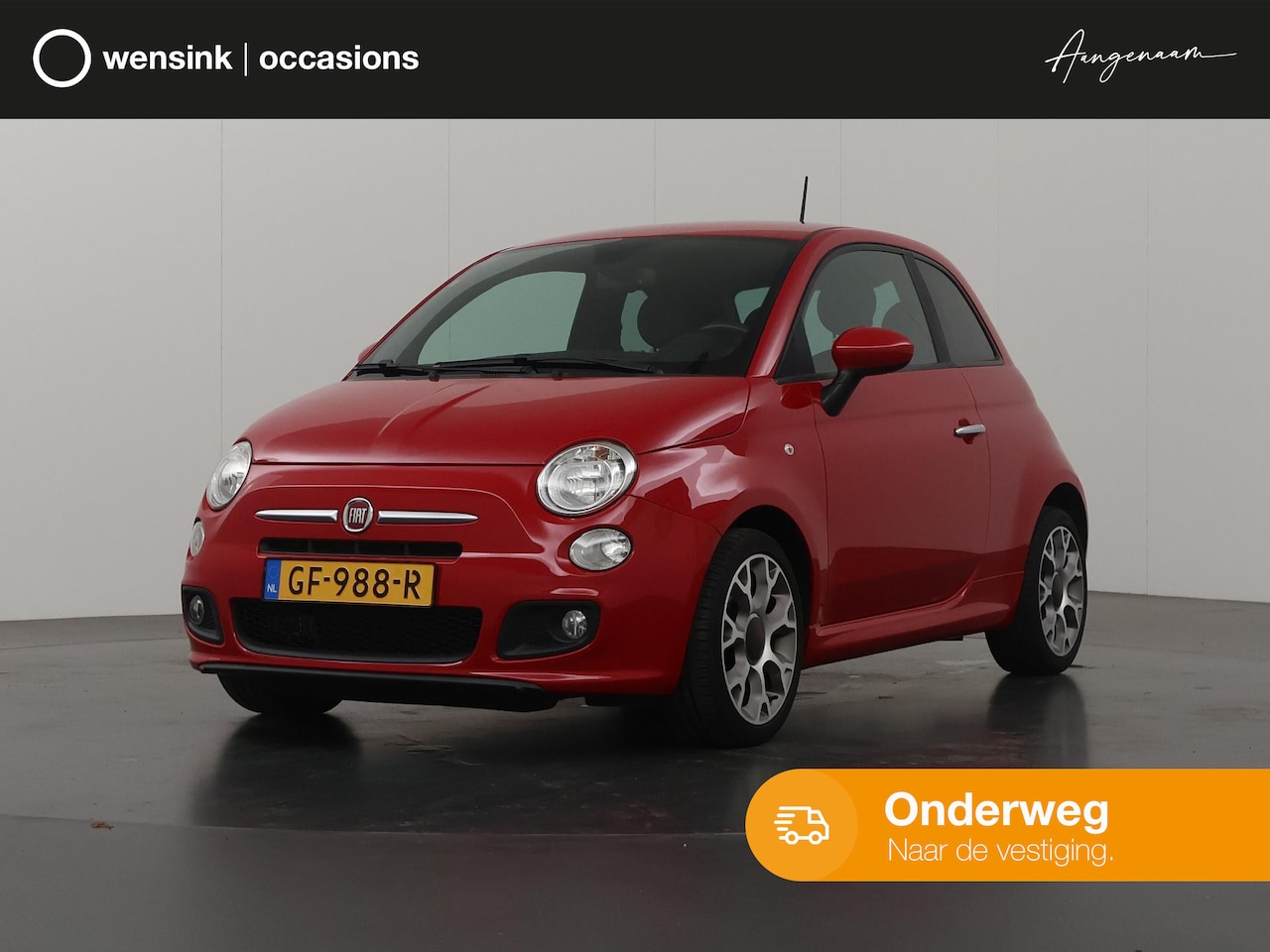 Fiat 500 - 0.9 TwinAir Turbo 500S | Lederen Sportsteoelen | Climate Control | Lederen stuurwiel | - AutoWereld.nl