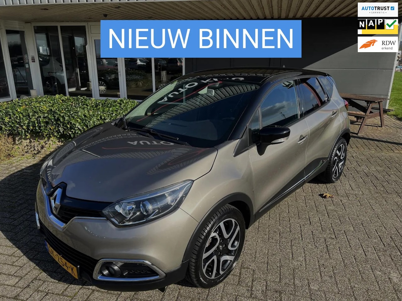 Renault Captur - 1.2 TCe Dynamique AUT/ECC/NAV/CAM/KEYLESS - AutoWereld.nl