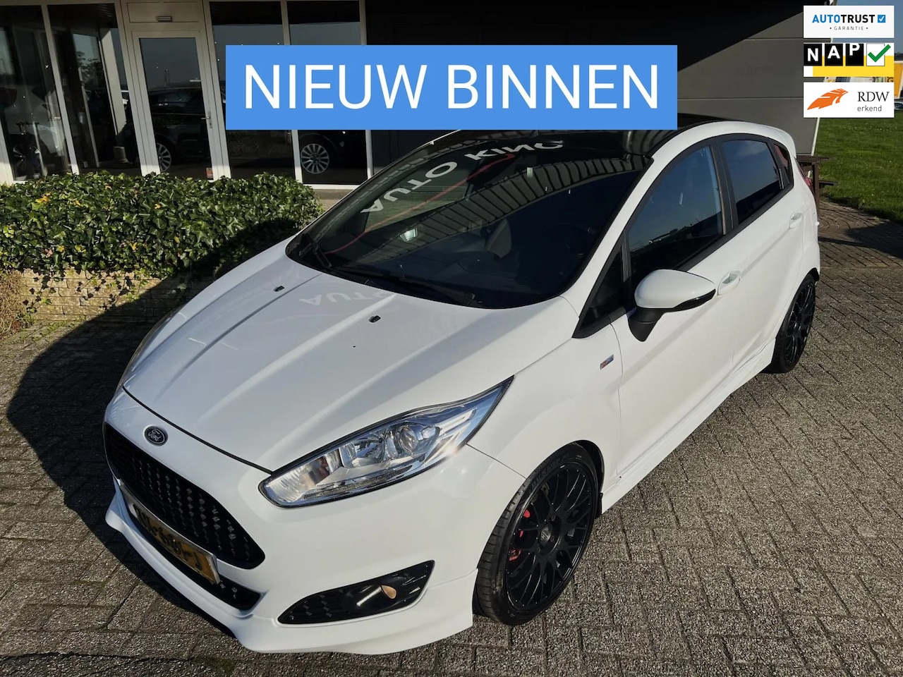 Ford Fiesta - 1.0 TURBO ST Line ECC/NAV/KEYLESS/PDC/LED - AutoWereld.nl