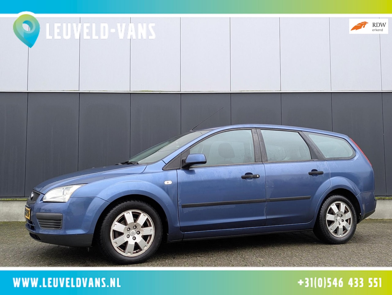 Ford Focus Wagon - 1.6 16V 100PK CRUISE NAVIGATIE AIRCO TREKHAAK - AutoWereld.nl