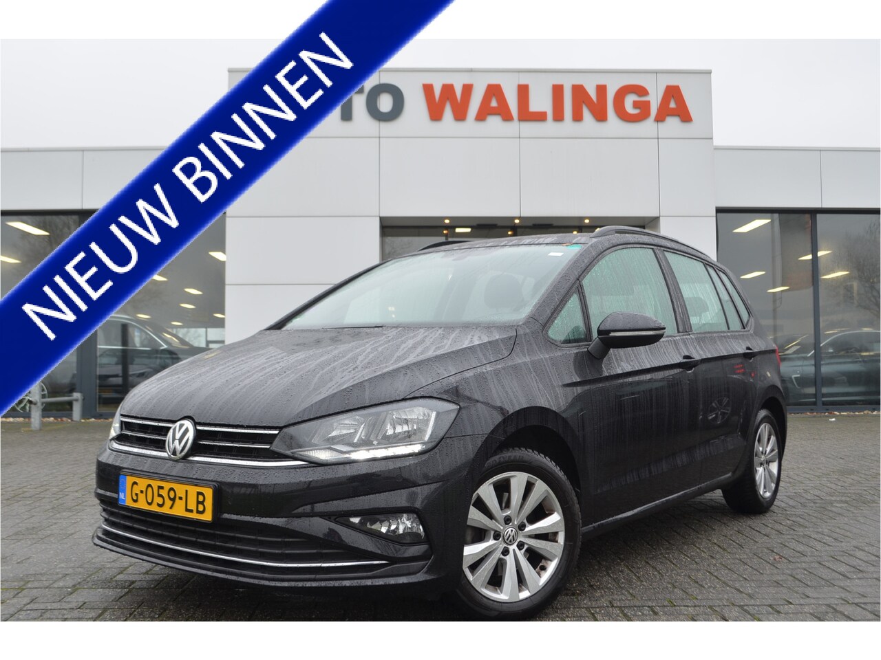 Volkswagen Golf Sportsvan - 1.5 TSI ACT Comfortline a.Camera | Carplay | Trekhaak | Navi | Adaptive Cruise | DAB | Cli - AutoWereld.nl