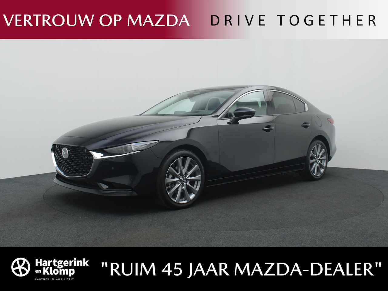 Mazda 3 - 2.0 e-SkyActiv-G Exclusive-line met Driver Assistance & Sound Pack, Black Comfort Pack en - AutoWereld.nl