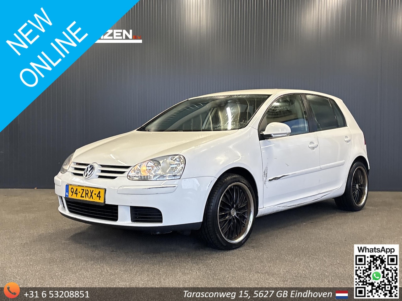 Volkswagen Golf - 2.0 SDI Optive | VLIEGWIEL DEFECT! | Airco | 5 Deurs | APK 10-2025! | - AutoWereld.nl