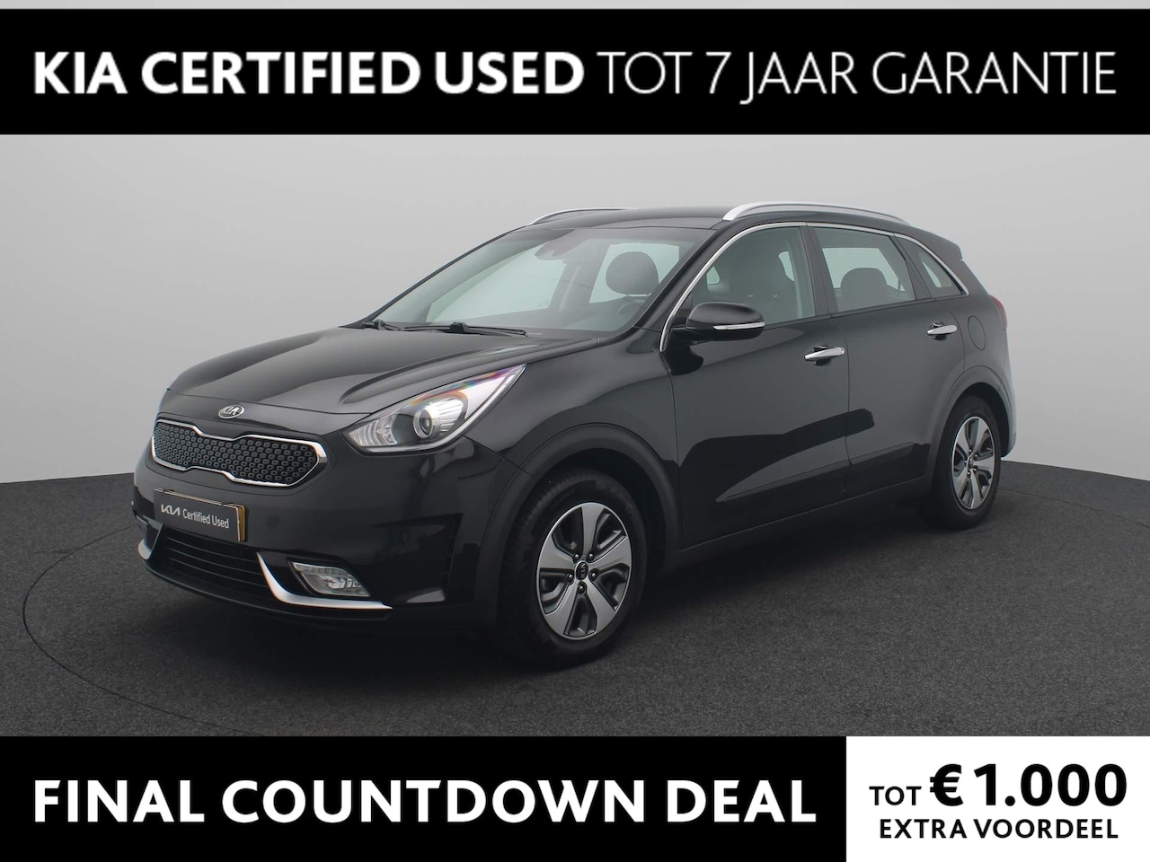 Kia Niro - 1.6 GDi Hybrid DynamicLine | Trekhaak |  Airco | Navigatie | - AutoWereld.nl