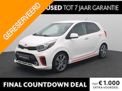 Kia Picanto - 1.2 CVVT GT-Line Leder | Stoelverwarming | Navi | Camera | Clima | Cruise | LM Velgen