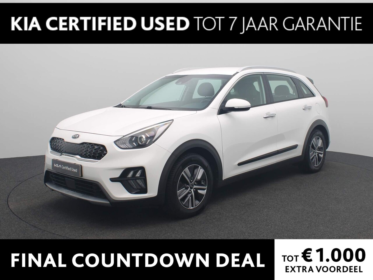 Kia Niro - 1.6 GDi Hybrid DynamicLine | eerste eigenaar | afneembare trekhaak | Navigatie - AutoWereld.nl