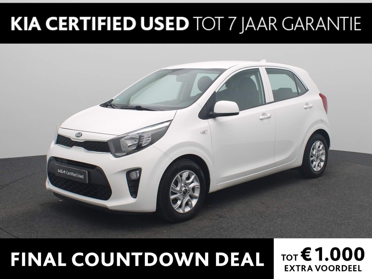 Kia Picanto - 1.0 CVVT ComfortPlusLine Navigator | Lichtmetalen velgen | Airco | Camera | Carplay | Navi - AutoWereld.nl