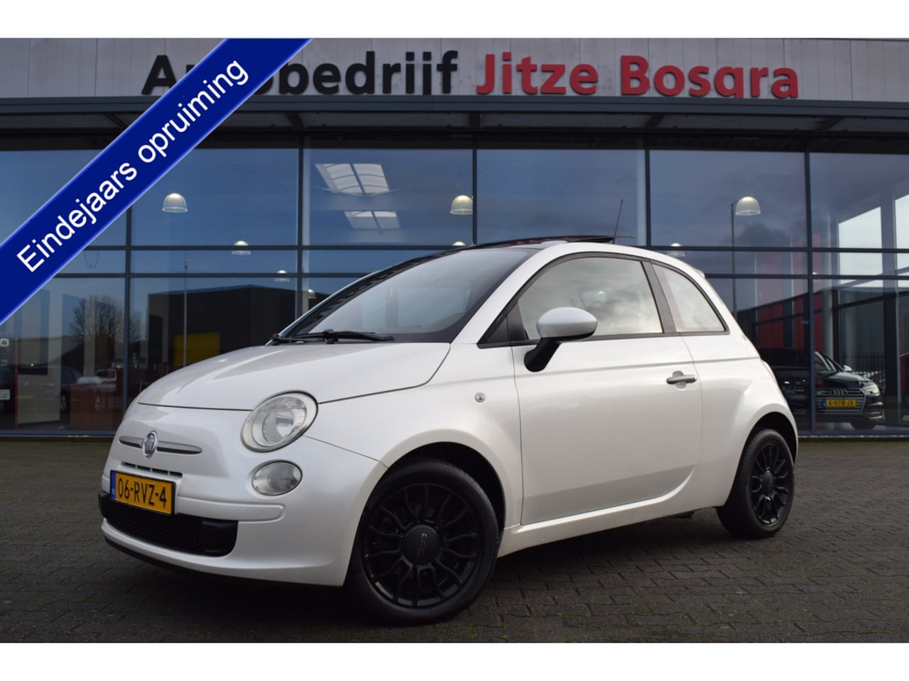 Fiat 500 - 0.9 TwinAir Sport Panoramadak | Half Leder | Sportstoelen | Telefonie | 15 Inch LMV - AutoWereld.nl