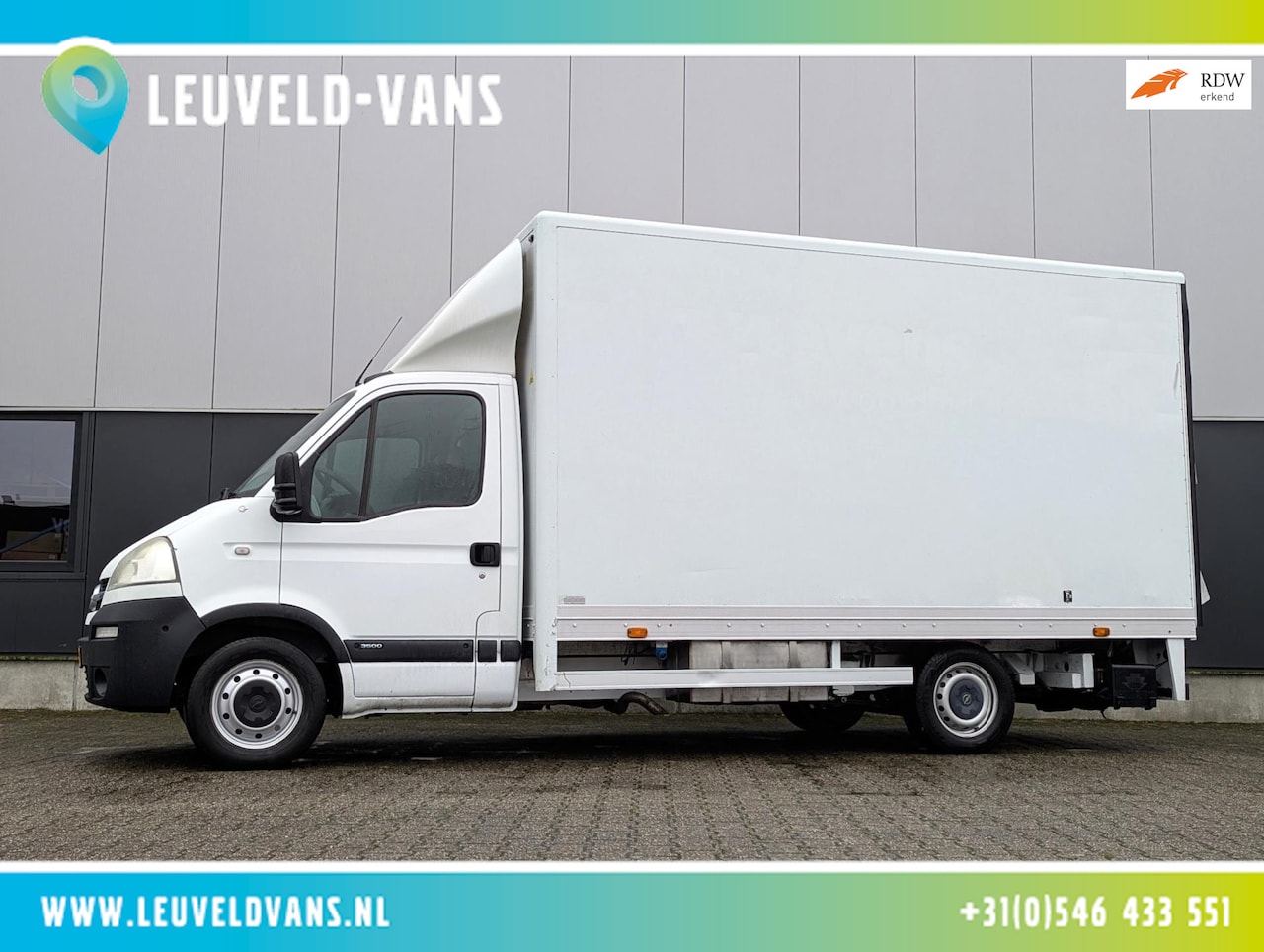 Opel Movano - 2.5 120PK BAKWAGEN BHV OEFENING INRICHTING LAADKLEP AIRCO - AutoWereld.nl