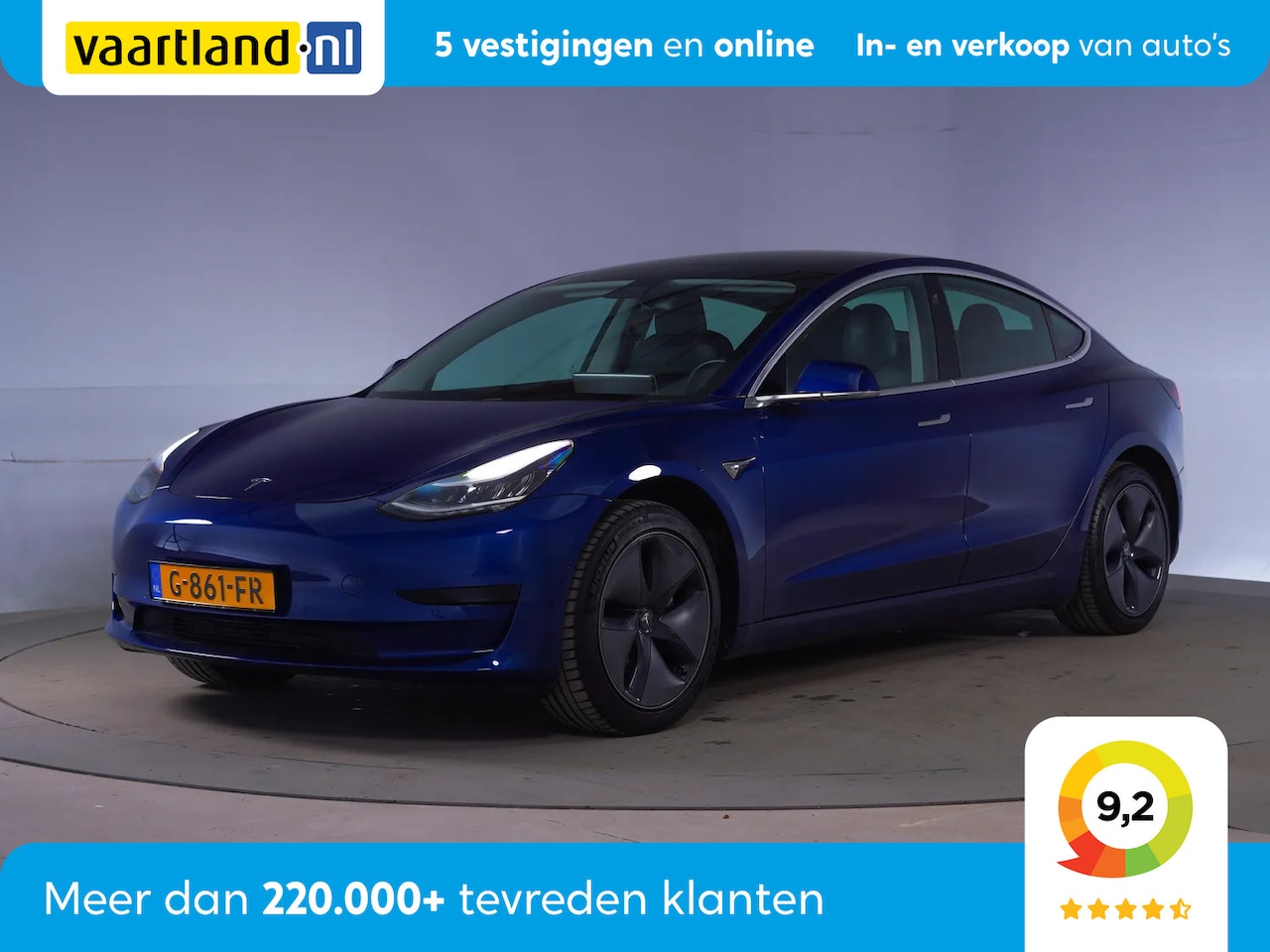 Tesla Model 3 - RWD Plus 60 kWh [ Panorama Trekhaak Adapt.cruise ] - AutoWereld.nl