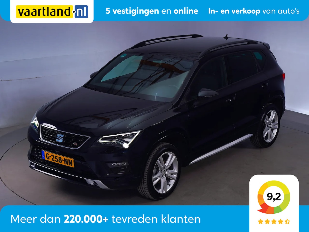 Seat Ateca - 1.5 TSI FR Business Intens Aut [ Full led Adaptive cruise ] - AutoWereld.nl