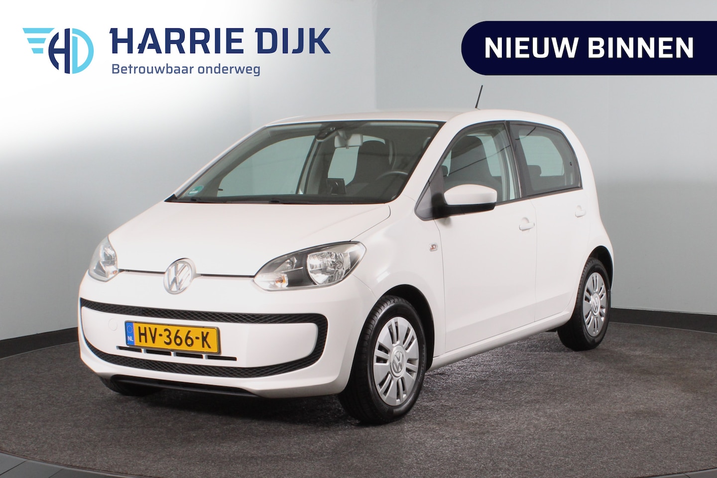 Volkswagen Up! - 1.0 move up! 60 PK BlueMotion - Orig. NL | NAV | Airco | - AutoWereld.nl