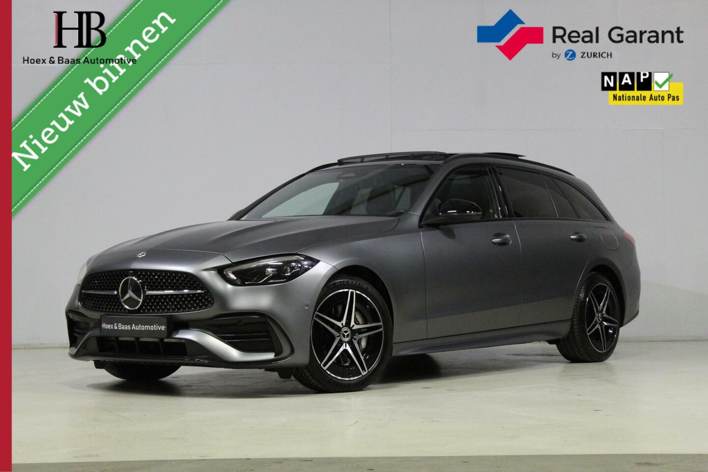 Mercedes-Benz C-klasse Estate - 300 e AMG/PPF Folie mat/Panodak/Memory - AutoWereld.nl