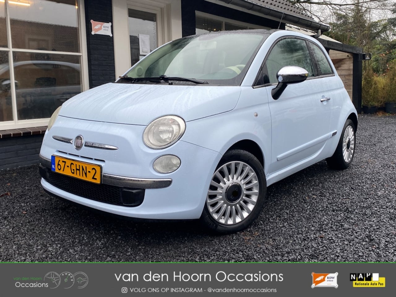 Fiat 500 - 1.2 AIRCO | PANODAK | 82000KM | NAP | 1E EIGNR - AutoWereld.nl