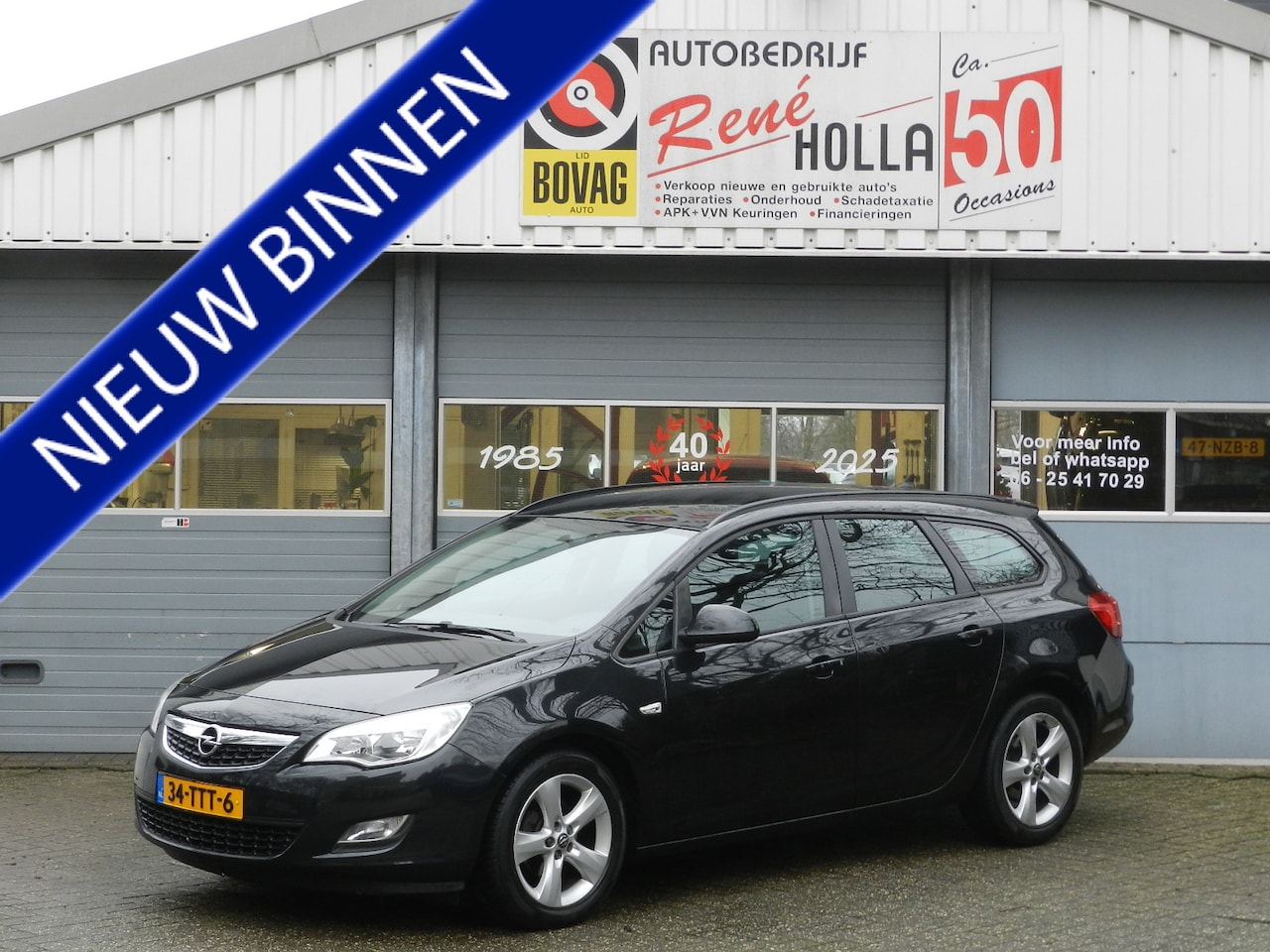 Opel Astra Sports Tourer - 1.4 Business Edition Navi Climate en Cruise contr LMV 17" Isofix - AutoWereld.nl