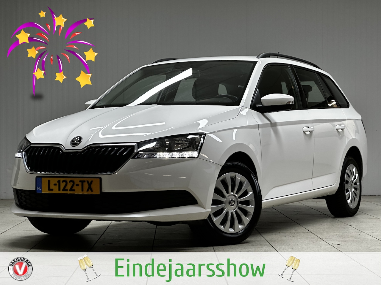 Skoda Fabia Combi - 1.0 TSI Active /LED Dagrijverl. /DAB+! /Airco /Cruise /Elek. pakket /Bluetooth /C.V. afsta - AutoWereld.nl