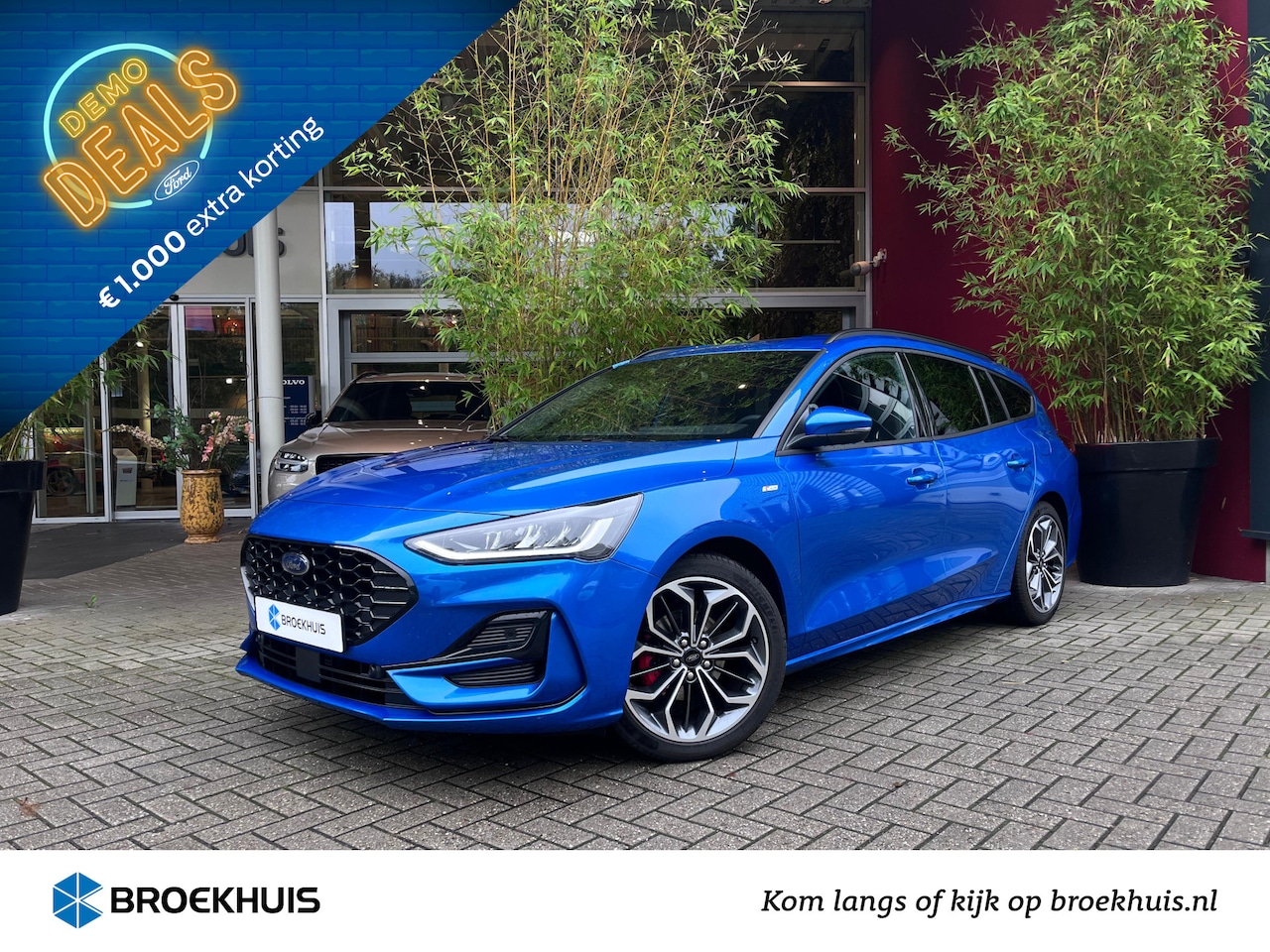 Ford Focus Wagon - ST-LINE X 1.0 ECOBOOST HYBRID POWERSHIFT AUTOMAAT 155PK/114KW - AutoWereld.nl