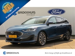 Ford Focus Wagon - 1.0 EcoBoost Hybrid 125PK Titanium X | STOEL+STUUR+VOORRUITVERWARMING | CAMERA | NAVI | B&