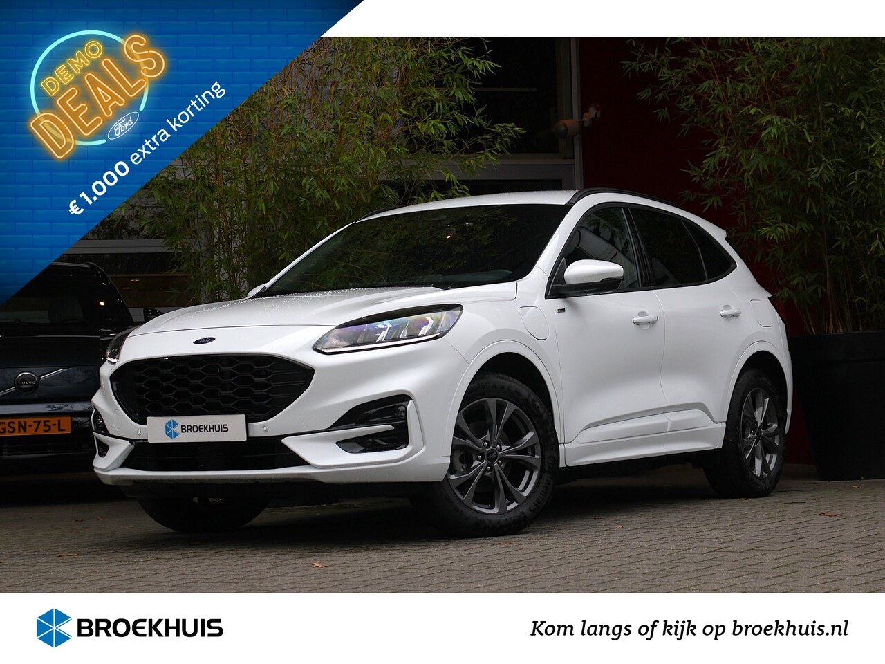 Ford Kuga - 2.5 PHEV ST-Line | Achteruitrijcamera | Cruise Control | Apple CarPlay/Android Auto | DAP- - AutoWereld.nl