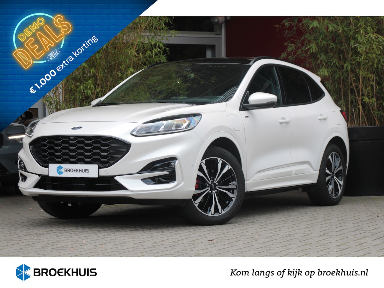 Ford Kuga - 2.5 PHEV 225pk ST-Line X | Alle opties! | Pano | AGR stoelen | Trekhaak | Head-up | B&O | - AutoWereld.nl