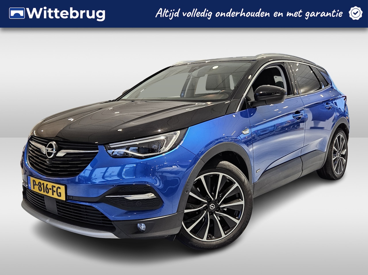 Opel Grandland X - 1.6 Turbo Hybrid4 Business Executive | Two Tone | Lederen Bekleding | Comfort Stoelen | El - AutoWereld.nl