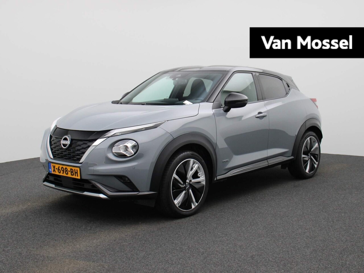 Nissan Juke - 1.6 Hybrid N-Design 143pk | Automaat | Navigatie | Achteruitrijcamera | Half-Leder | Parke - AutoWereld.nl