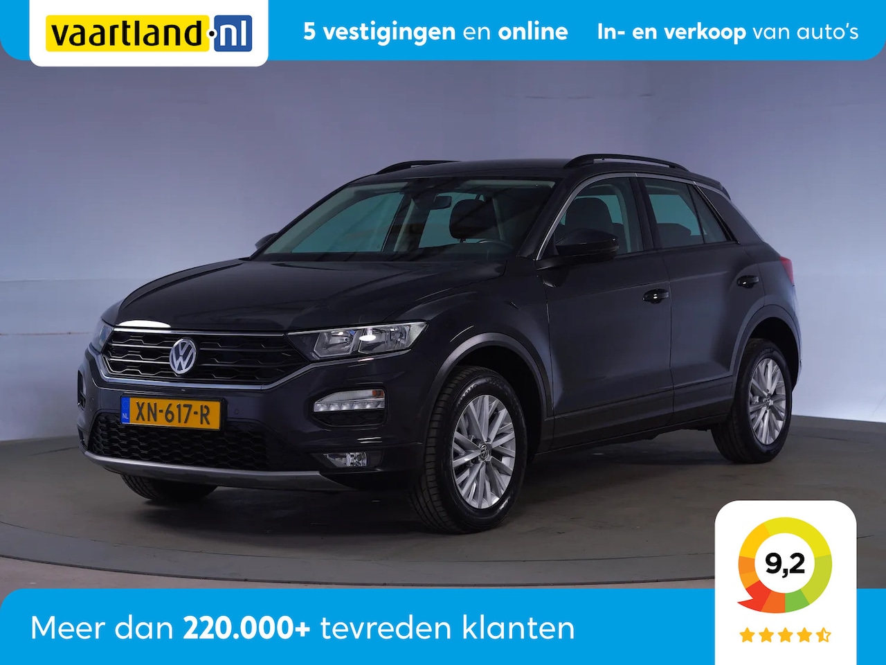 Volkswagen T-Roc - 1.5 TSI 150pk Style Aut. [ Navi Adapt.cruise Trekhaak ] - AutoWereld.nl