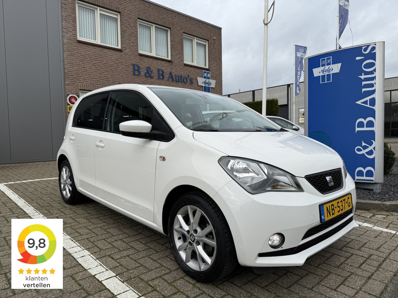 Volkswagen Up! - (Seat Mii) 1.0 75pk Automaat Sport Connect 5drs l ECC l CRUISE-CONTROL l LM-VELGEN l 75.00 - AutoWereld.nl