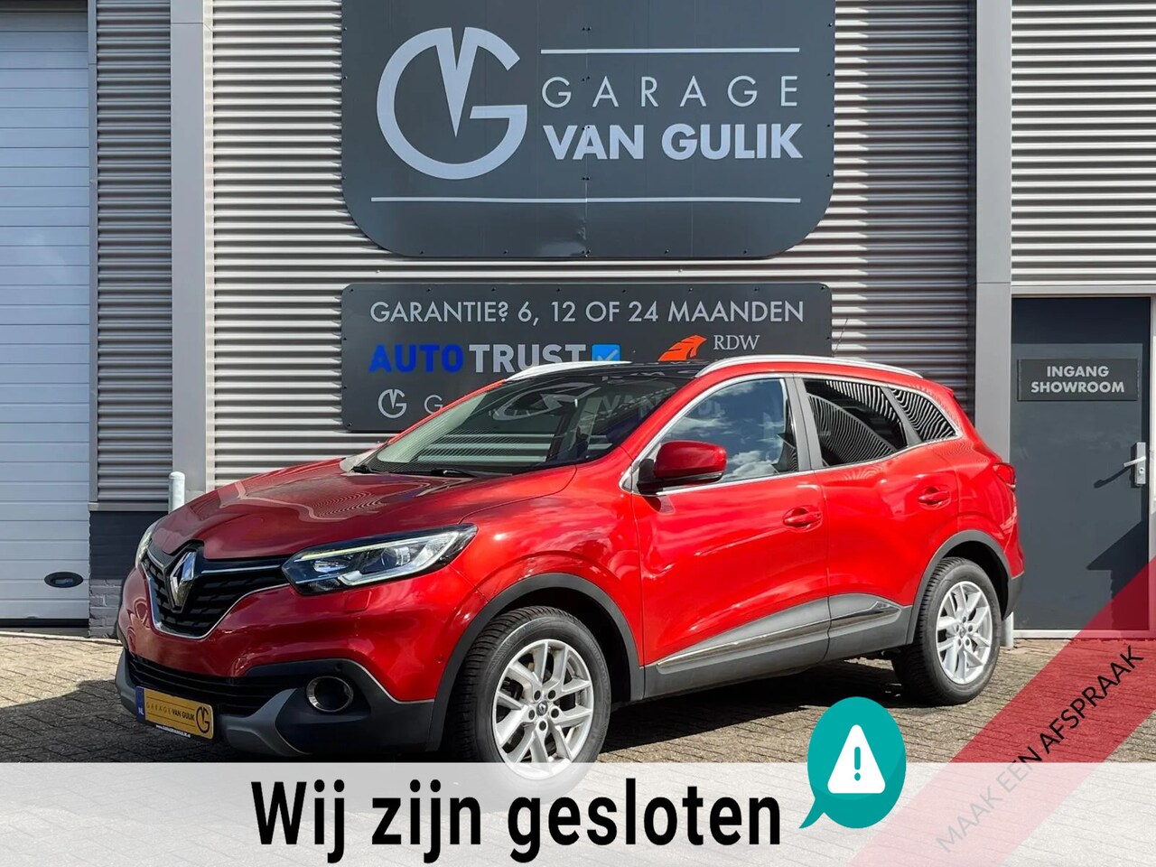 Renault Kadjar - 1.2 TCe 131PK Clima,Cruise,Panodak,Navi,Stoelverw.,Leder/Stof,KeylessGo+Entry,PdcV+A,LaneA - AutoWereld.nl