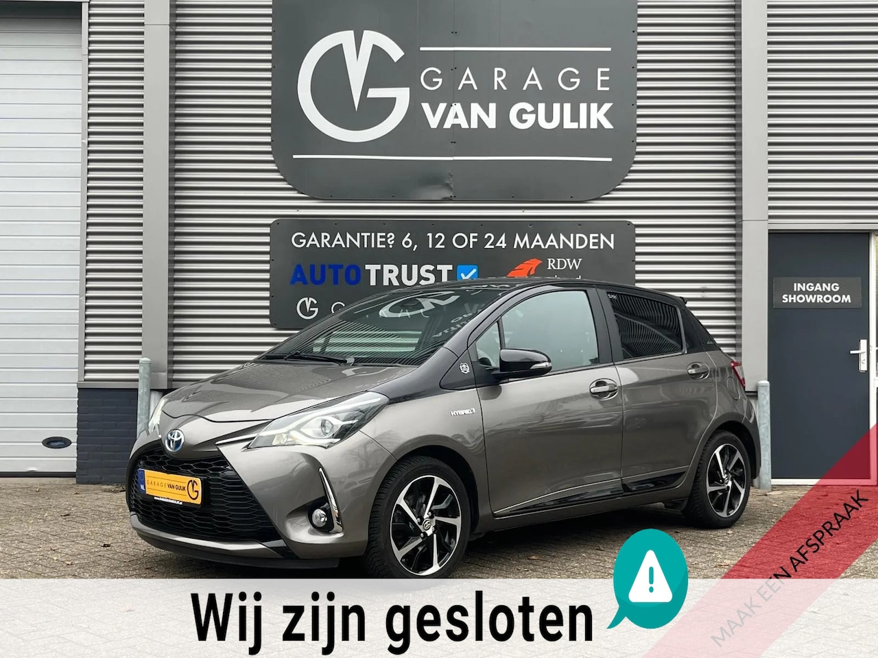 Toyota Yaris - 1.5 Hybrid 75PK TwoTone Clima,Cruise,AppleCarPlay,Camera,KeylessGo+Entry,Stoelverw.,Blueto - AutoWereld.nl