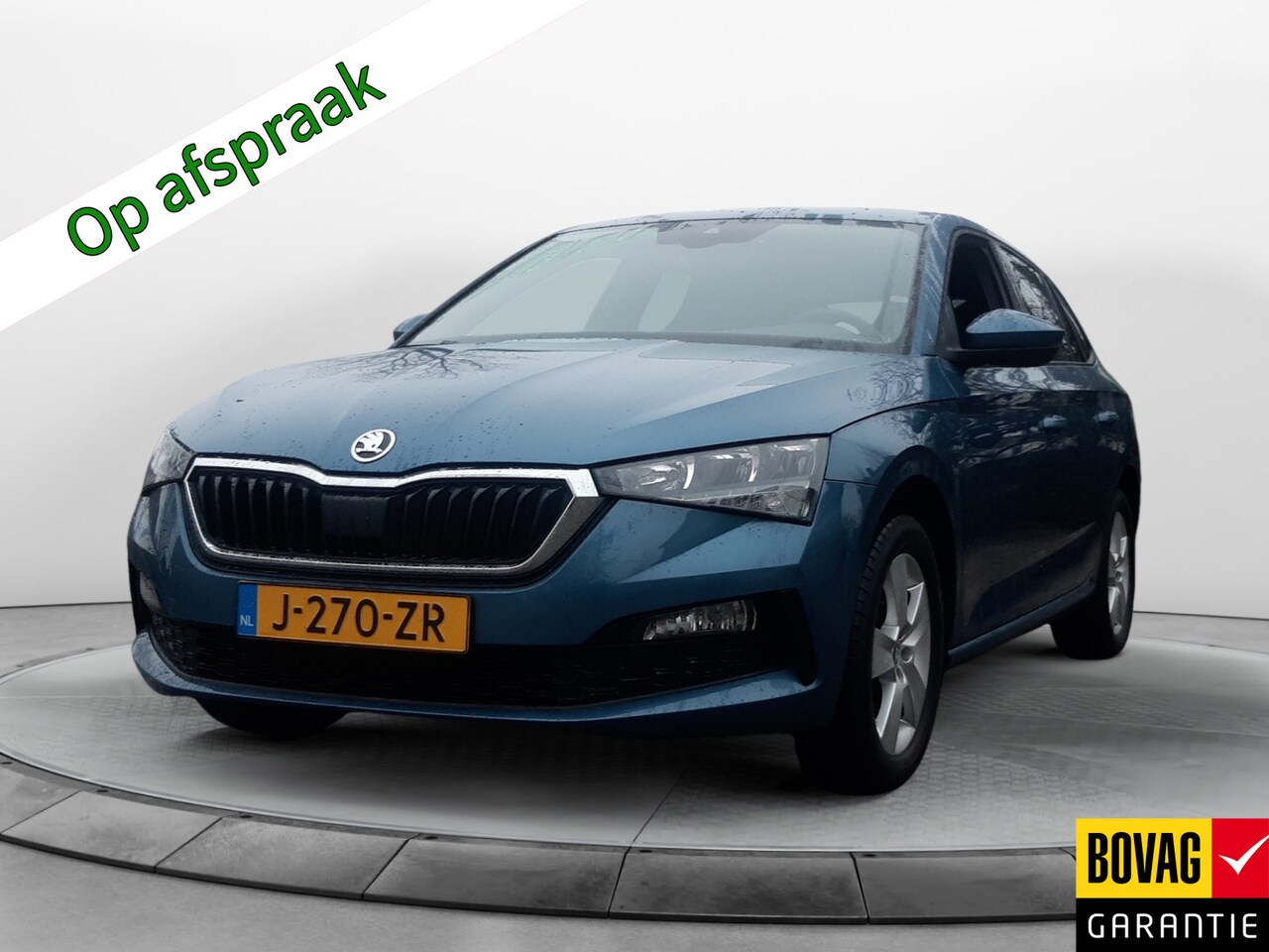 Skoda Scala - 1.0 TSI Sport Business (116 PK) 1e-Eig. SKODA-Dealer-Onderh. BOVAG-Garantie. NL-AUTO. Navi - AutoWereld.nl