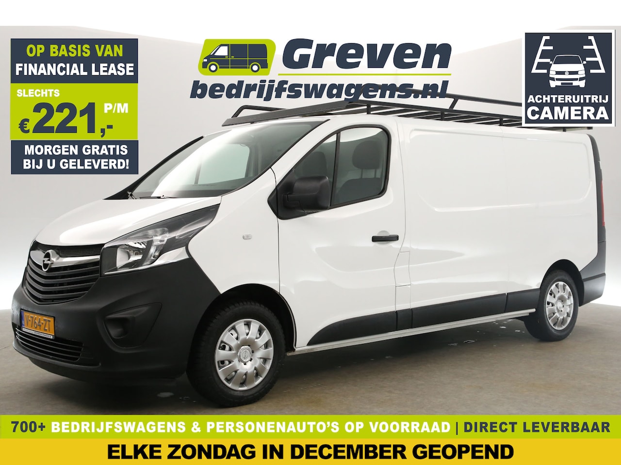 Opel Vivaro - 1.6 CDTI L2H1 Airco Cruise Camera 3 Persoons Imperiaal Elektrpakket Trekhaak - AutoWereld.nl