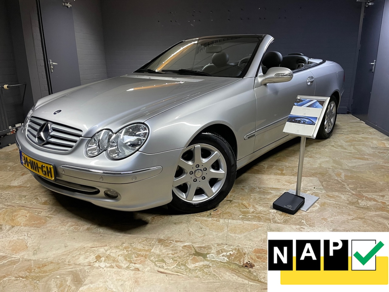 Mercedes-Benz CLK-klasse Cabrio - 200 K. Elegance 200 K. Elegance - AutoWereld.nl