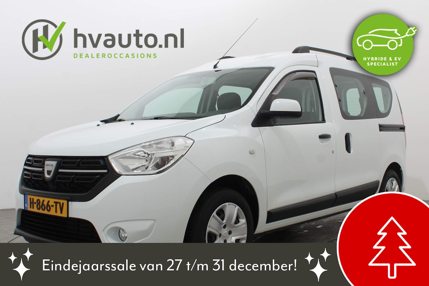 Dacia Dokker - 1.2 TCE 115PK AMBIANCE | Camera | Navi | Trekhaak - AutoWereld.nl