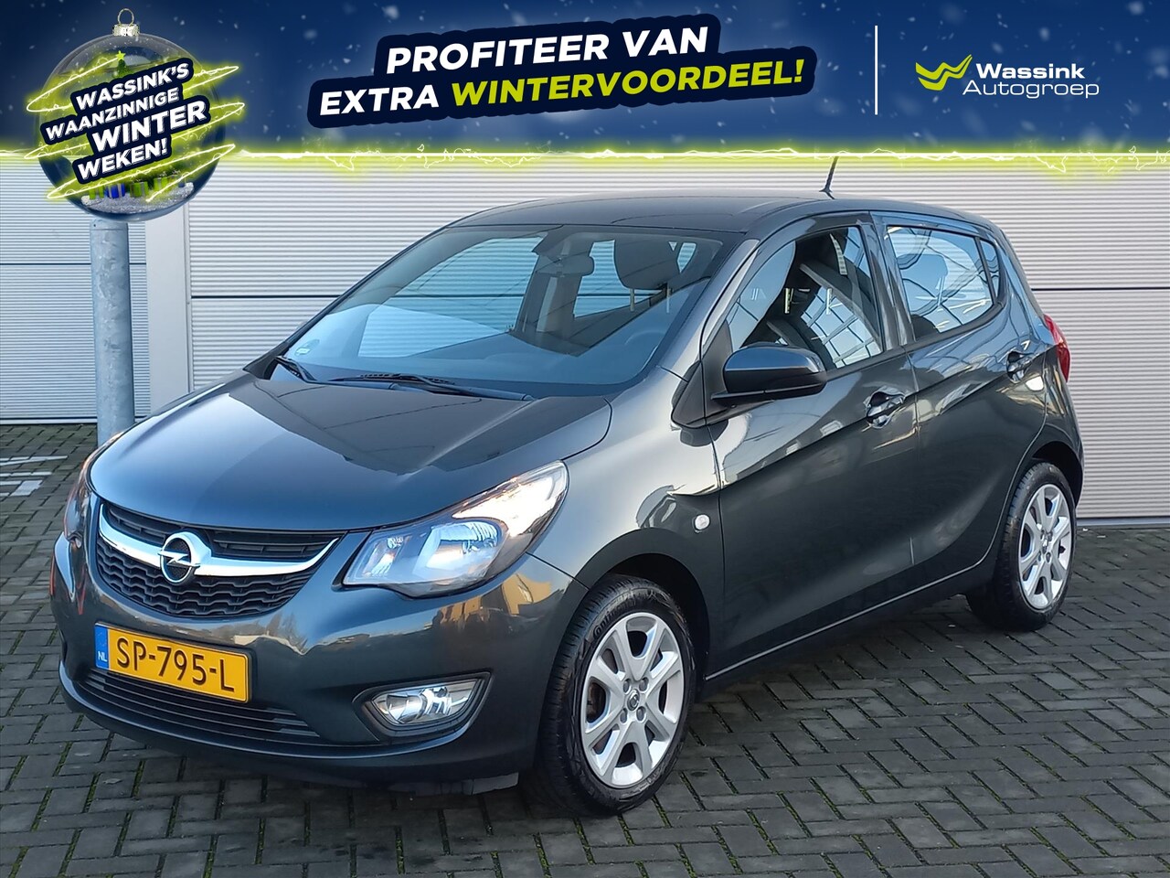 Opel Karl - 1.0 75pk Edition 5-zitplaatsen | Airconditioning | Bluetooth | Cruise control | Parkeersen - AutoWereld.nl