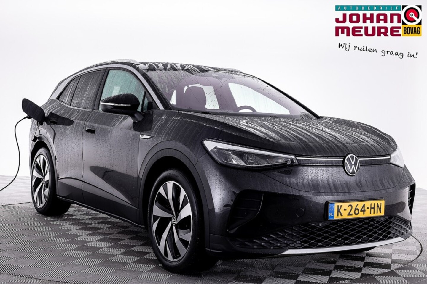 Volkswagen ID.4 - First 77 kWh | Half LEDER | Trekhaak | 20 Inch ✅ 1e Eigenaar . - AutoWereld.nl