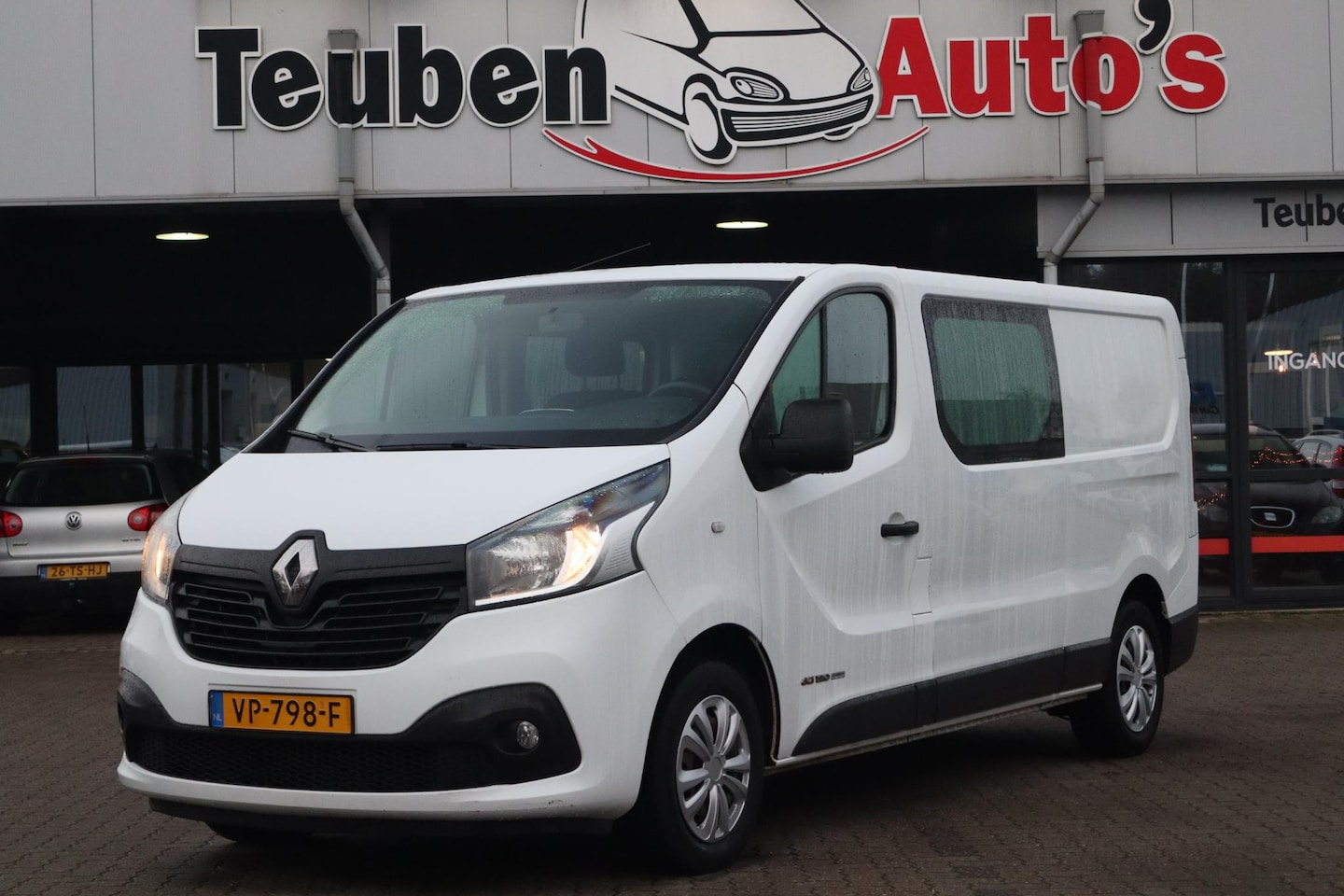 Renault Trafic - 1.6 dCi T29 L2H1 DC Comfort Energy Navigatie, Airco, Dubbel Cabine, Trekhaak, Cruise contr - AutoWereld.nl