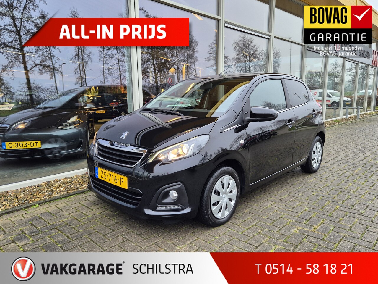 Peugeot 108 - 1.0 e-VTi Active Automaat! | Airco | Bluetooth - AutoWereld.nl