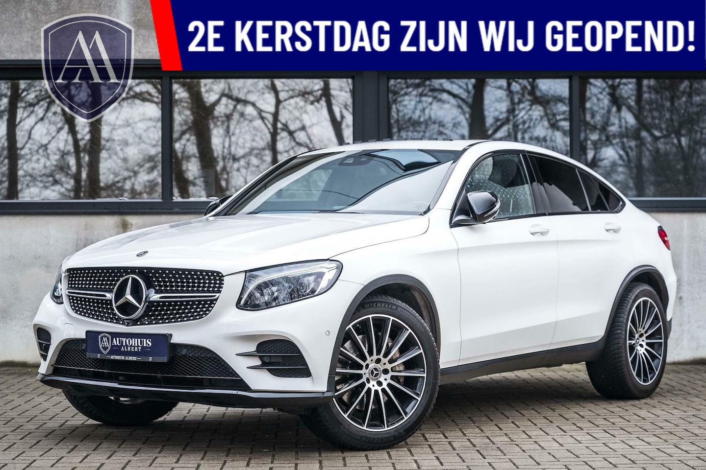 Mercedes-Benz GLC-klasse Coupé - 250 4MATIC AMG Burmester 360c Pano - AutoWereld.nl