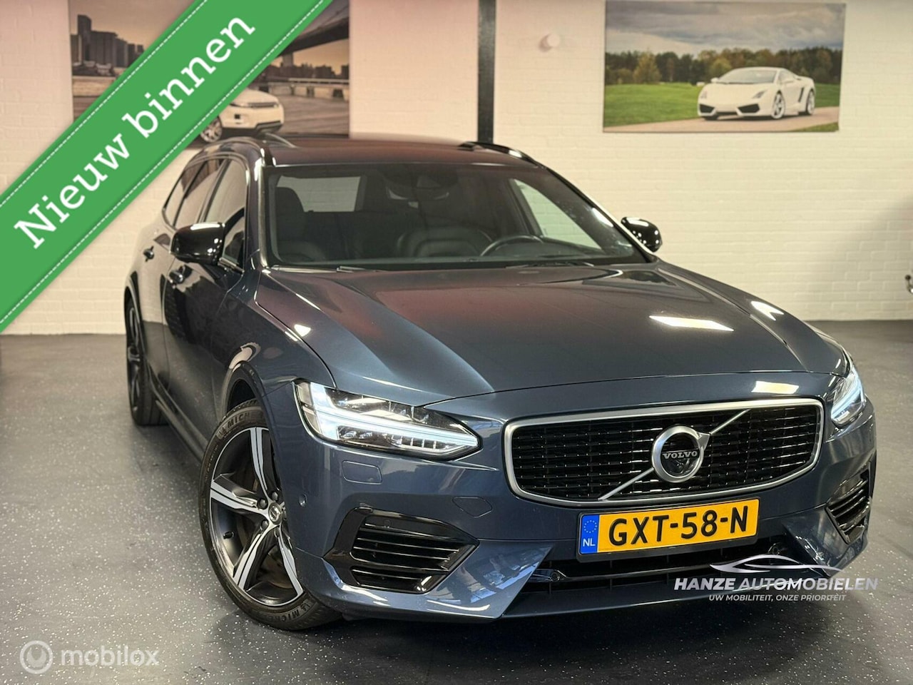 Volvo V90 - 2.0 T8 Hybride AWD R-Design Pano HUD Massage VOL - AutoWereld.nl