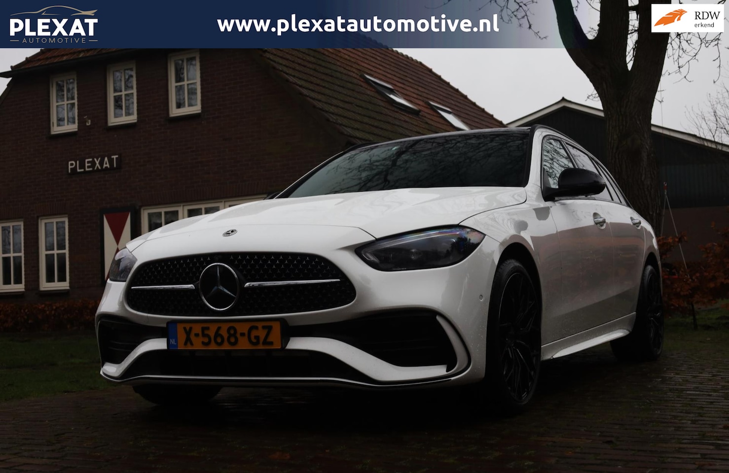 Mercedes-Benz C-klasse Estate - 300 e AMG Line Aut. | Distronic Plus | Full Led | Panorama | Midline Sound | Elek. Stoelen - AutoWereld.nl