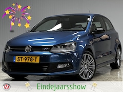 Volkswagen Polo - 1.4 TSI BlueGT/ 141pk/ Zwarte-Hemel/ Navi/ Stoelverw./ Stof-Alcantara/ 17'' LMV/ Airco/ Cr