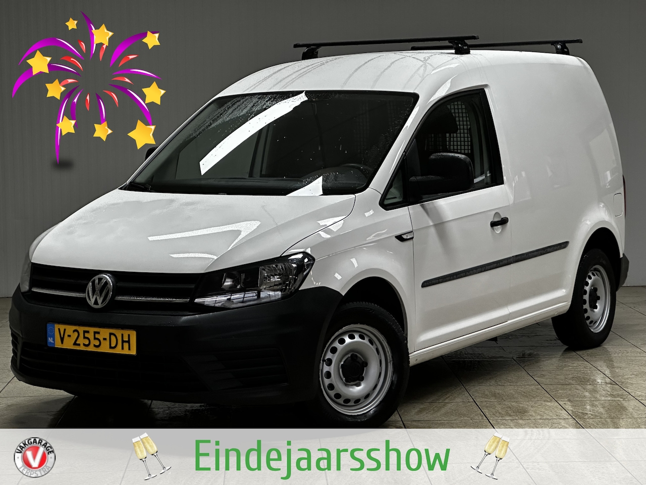 Volkswagen Caddy - 2.0 TDI L1H1 BMT Trendline/ Zij-Schuifdeur rechts/ Trekhaak/ Airco/ Cruise/ Elek. pakket/ - AutoWereld.nl