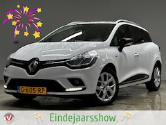 Renault Clio Estate - 0.9 TCe Limited/ Keyless/ 16'' LMV/ DAB+/ Apple + Android/ Navi/ Airco/ Cruise/ Elek. pakk