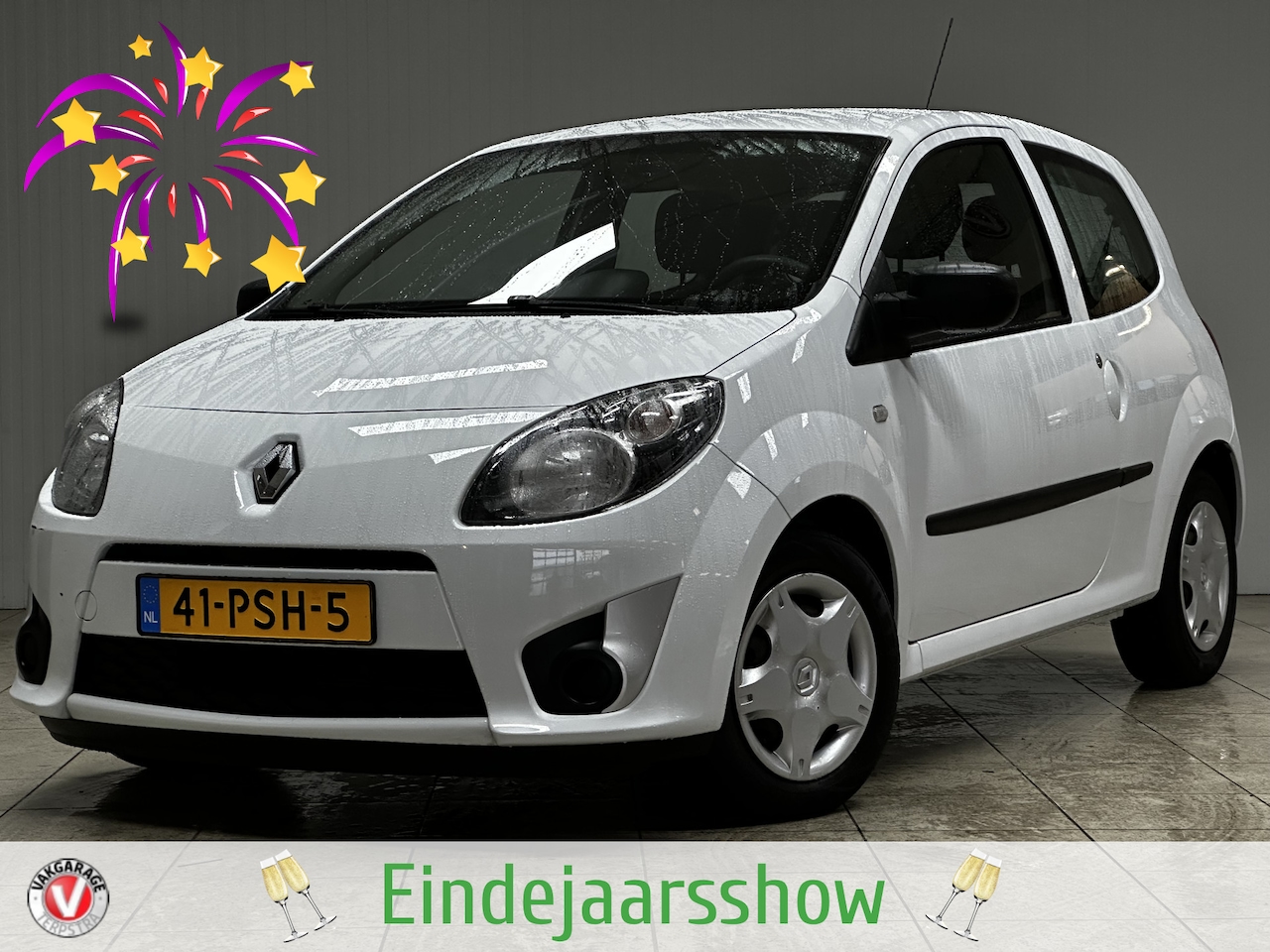 Renault Twingo - 1.2-16V Authentique/ Stuurbekr./ C.V. Afstand/ Elek. ramen/ Isofix/ Radio-CD AUX/ Getint g - AutoWereld.nl